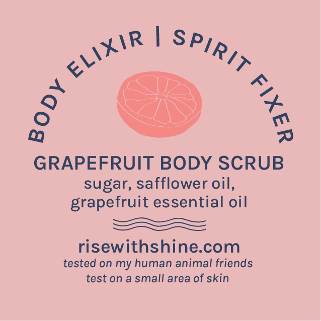 Grapefruit  Body Scrub