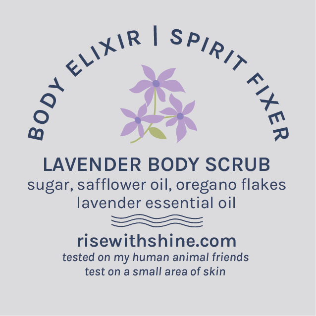 Lavender Body Scrub