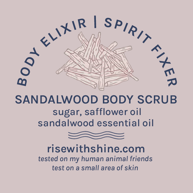 Sandalwood Body Scrub
