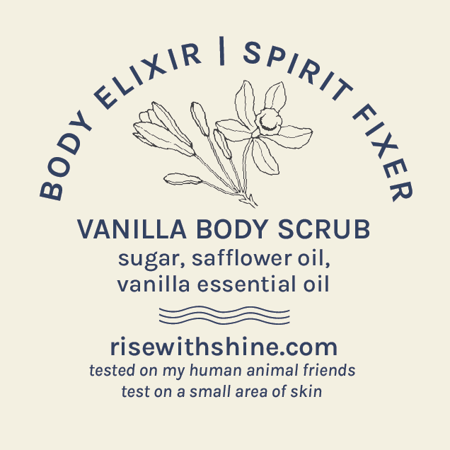 Vanilla Body Scrub